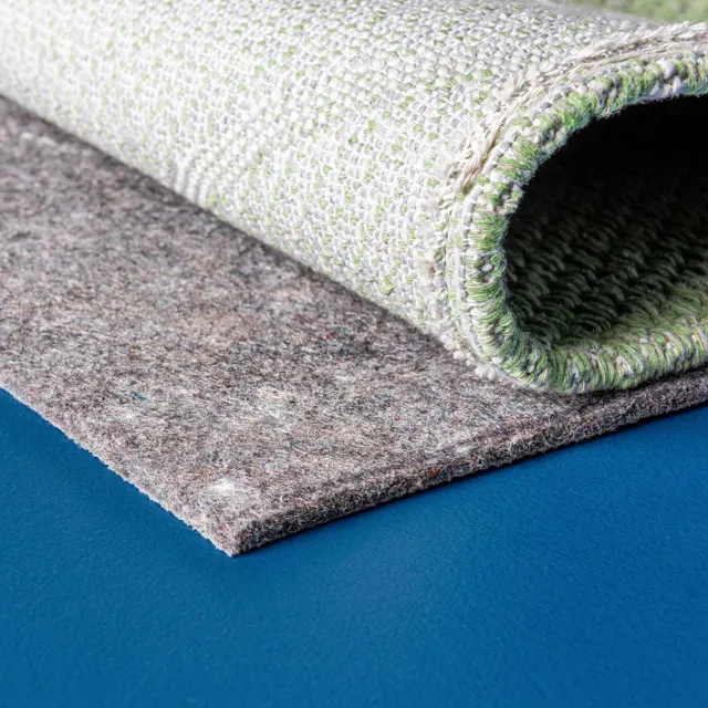 6' 1 x 9' Luxe Rectangle Area Rug Pad Floor Protection Pad for Under Rugs & Carpet Sound Dampening Underlayment Cushion