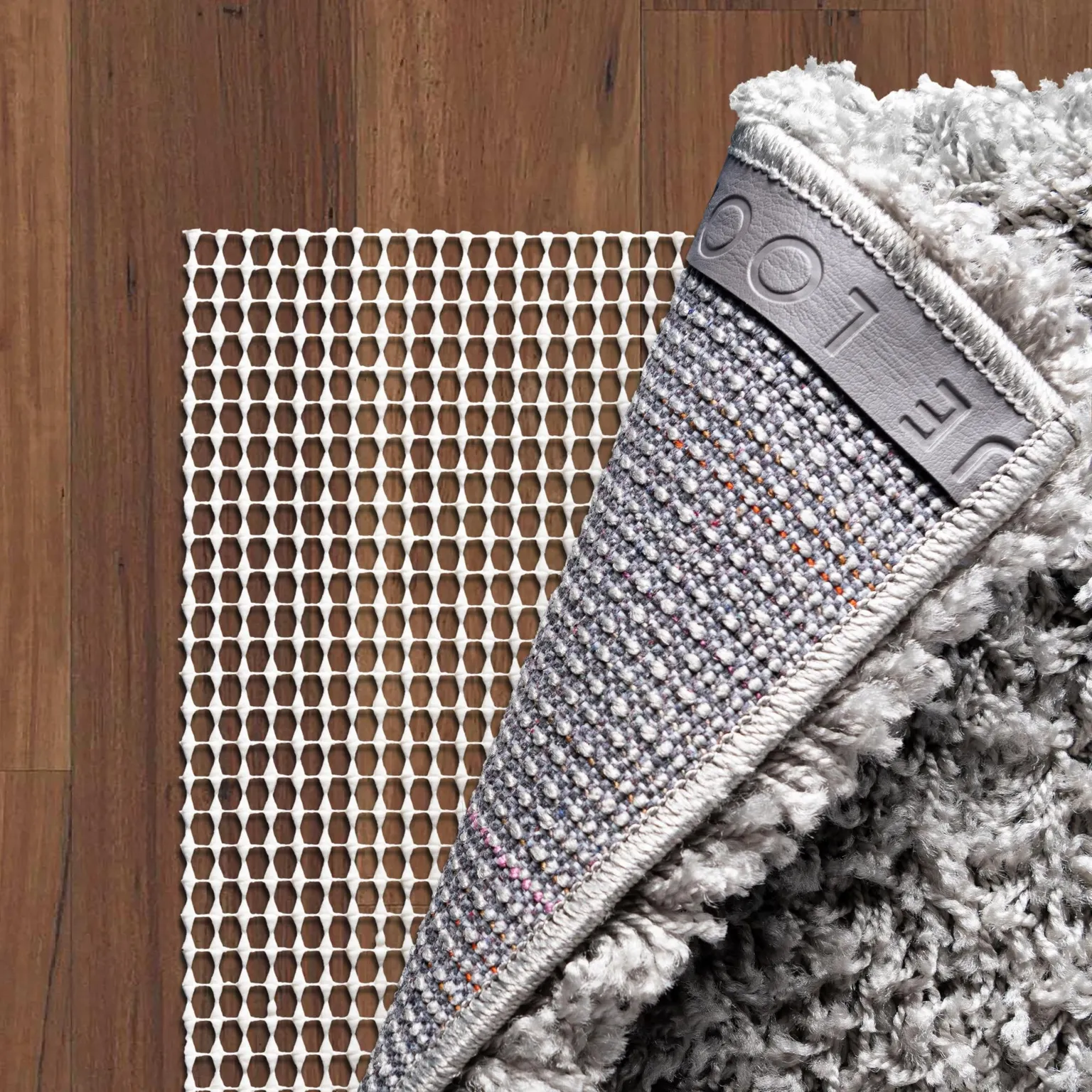 2' x 4' 11 Non-Slip Runner Area Rug Pad Floor Protection Pad for Under Rugs & Carpet - RECTANGLE RUNNER