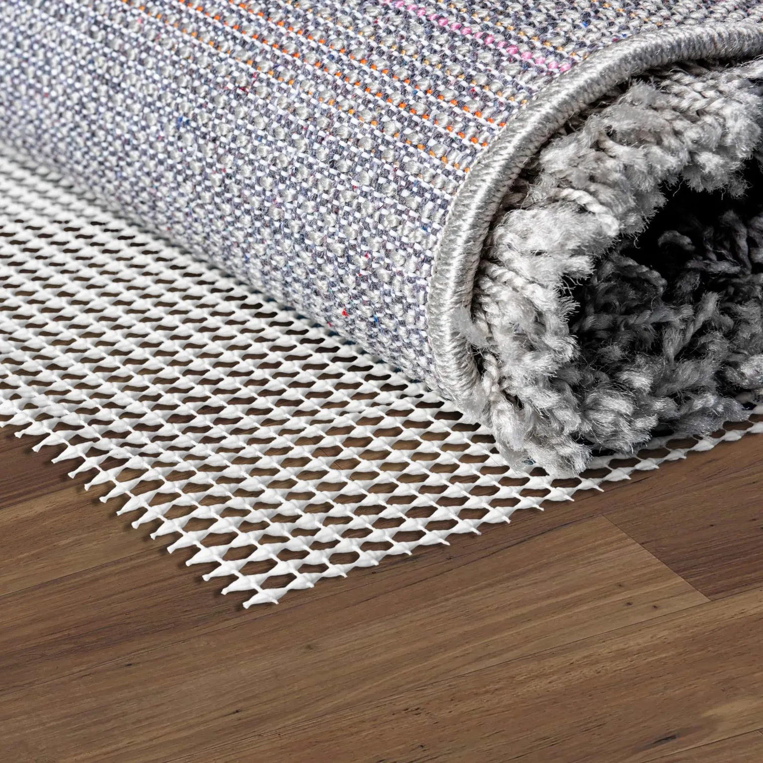 2' x 6' 1 Non-Slip Runner Area Rug Pad Floor Protection Pad for Under Rugs & Carpet - RECTANGLE RUNNER